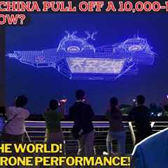 Unbelievable! China Shatters World Records with a Stunning 10,197-Drone Performance! ShenZhen China