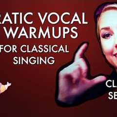 Operatic Singing Warmups!  Exercise #1 - Classical Series #3 - Voice Hacks by Mary Z