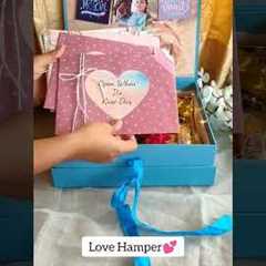 Love Hamper | Personalized Gift l Gift Box | Luxury Hamper | India | Handmade Gift | Gift Hamper