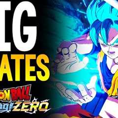 BIG Dragon Ball Sparking Zero UPDATES! This is a HUGE VICTORY - Preloading, Download Size + More!