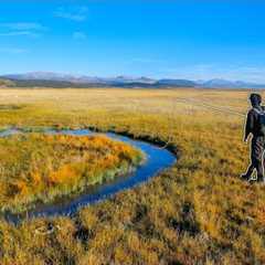 STREAMER FLY FISHING FOR GIANT BROWN TROUT!! (Colorado Pt. 1)