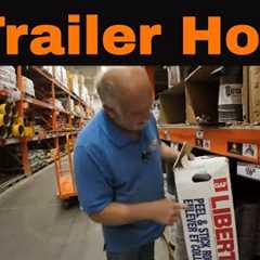 TRAILER HOME ROOF LEAK REPAIR - Less than a $100 DIY super easy - 30 min