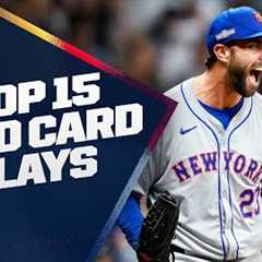 Top 15 Plays of the 2024 Wild Card Series! (Feat. Crazy defensive plays & game-changing home..