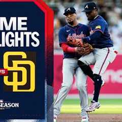 Braves vs. Padres NL Wild Card Game 2 Highlights (10/2/24) | MLB Highlights