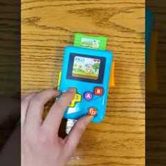 The Konami Code on the Fisher Price Gameboy ACTUALLY WORKS