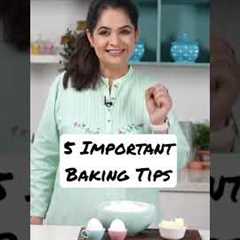 5 Important Baking Tips | #Shorts