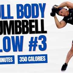 FLOW No.3 - Full Body Dumbbell Workout At Home With Coach Ali