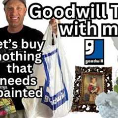 Goodwill Thrift With Me Buying Home Decor That Doesn't Need Painted