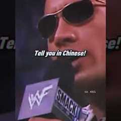 Listen to The Rock's chinese 😂👌