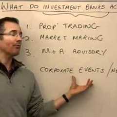 What do investment banks actually do? - MoneyWeek Investment Tutorials