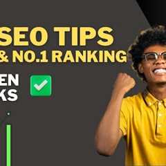 Top 14 SEO Secret Tips You Never Know!