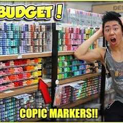 NO BUDGET AT THE ART STORE SHOPPING SPREE! | ZHC