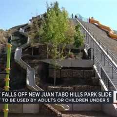 Social media video spurs discussion about new giant chute slide