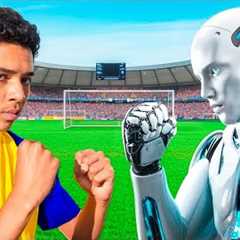 KID RONALDO vs ROBOT KEEPER!!