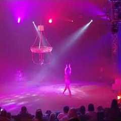 Circus Vegas Aerial Chandelier Performance Swansea April 2024