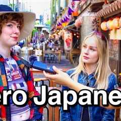 How difficult is traveling Japan with ZERO Japanese?