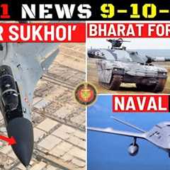 Indian Defence Updates : Super Sukhoi Radar Ready,Naval UCAV Order,Bharat Forge Light Tank