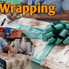 Simple tutorial of Gift wrapping for a wedding | Jing Simon