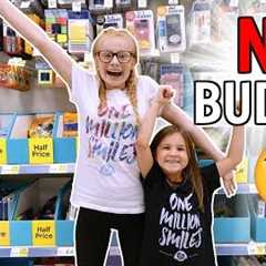 KIDS BACK TO SCHOOL SHOPPING HAUL *no budget* | Family Fizz