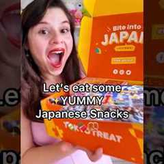 SNACKS FROM JAPAN?! FROM TOKYO TREAT!! #cute #kawaii #unboxing #tastetest #taste