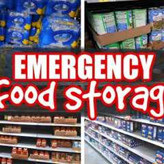 FOOD TO KEEP IN A PREPPER PANTRY | EMERGENCY FOOD STORAGE 101