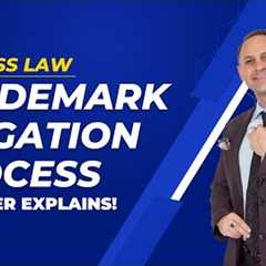 WHAT IS THE TRADEMARK LITIGATION PROCESS? TRADEMARK REGISTRATION PROCESS 🥇TRADEMARK LAWYER #shots