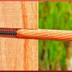 Amazing Woodworking Techniques & Wood Joint Tips | Genius Wooden Connections | by @marcip