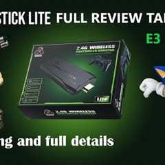 RETRO/CLASSIC GAME STICK LITE 4K UNBOXING AND REVIEW IN TAMIL.