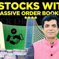 4 Stocks with Massive Order Books! 🚀 (Indian Stock Market)