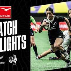 HIGHLIGHTS | Black Ferns v France | 2024, WXV 1