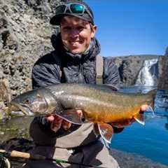 Fly Fishing the Secret Waterfall - Dream Char Fishing