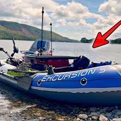 Lure Fishing a WILD Lake - On This! (Lake District)