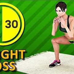 Half An Hour Weight Loss - 30 Min Home Workout To Burn Fat