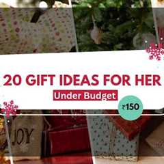 20 birthday gift idea in a low budget / 20 gifts for her / 20 gift ideas on her 20th birthday/gifts