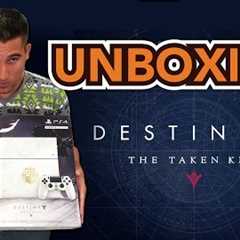 PlayStation 4 Console Destiny: The Taken King Limited Edition Bundle Unboxing