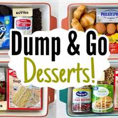 6 AMAZING Dump Cake Recipes You NEED for the Holidays! | The EASIEST Desserts Ever | Julia Pacheco