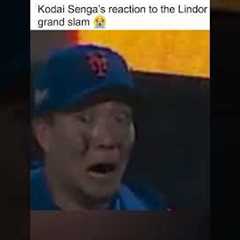 Kodai Senga's Ghost Face after Lindor's Home Run LOL