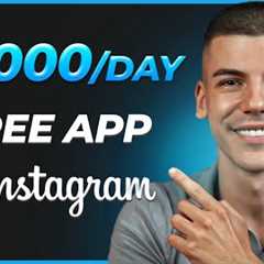 Best App to Make Money Online with Instagram!