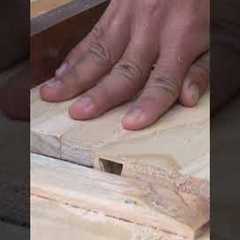 Incredible Carpentry Technique to Make a Box Without Using Nails! Just Wood #shorts