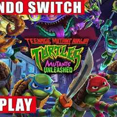 Teenage Mutant Ninja Turtles: Mutants Unleashed Nintendo Switch Gameplay