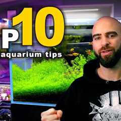 Top 10 LOW TECH Planted Aquarium Tips | MD Fish Tanks