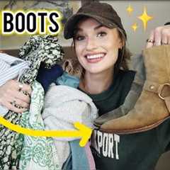 AMAZING Goodwill Bins Thrift Outlet Haul!! 30+ Items to Resell on Poshmark for a GREAT Profit $$