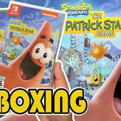 SpongeBob SquarePants The Patrick Star Game (PS4/PS5/Nintendo Switch/Xbox One/XSX) Unboxing