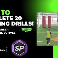 How to COMPLETE 20 TRAINING DRILLS! Manager Career Seasonal Objectives! EA FC 25 SP