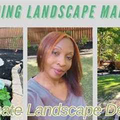 Stunning Landscape Makeover|The ULTIMATE Landscape Design|Fall Backyard Clean Up