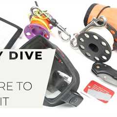 Every Dive Carry and Where to Store It #scuba #edc