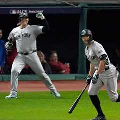 POSTSEASON GIANCARLO!! Stanton delivers a 3-run homer in ALCS Game 4!