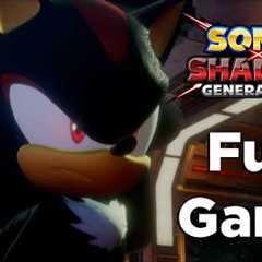 Sonic X Shadow Generations - Shadow Story Full Game Playthrough (Switch)