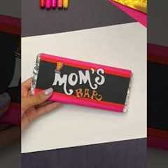 DIY Mother’s Day Gift Idea ❤️🍫 #shorts #diy #mom #craft #tutorial #crafts #creative #draw #art