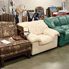 GOODWILL SHOP WITH ME FURNITURE SOFAS ARMCHAIRS HOME DECOR KITCHENWARE SHOPPING STORE WALK THROUGH